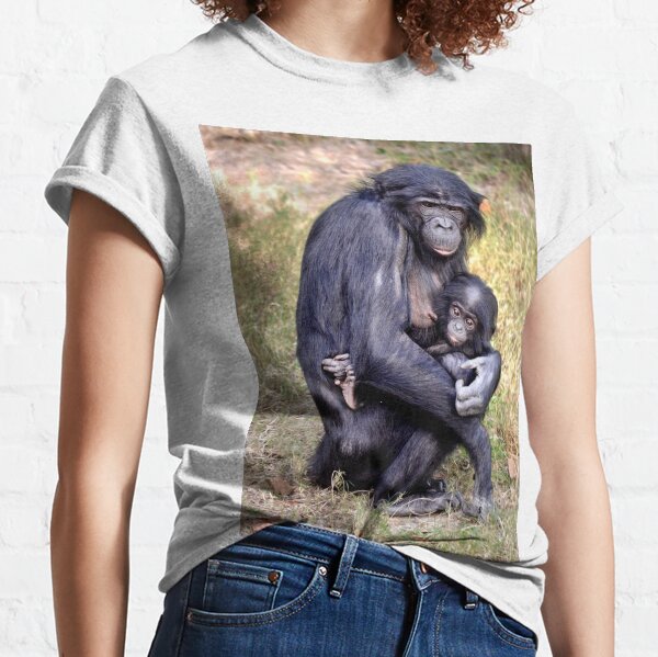 Bonobo and Her Baby Classic T-Shirt