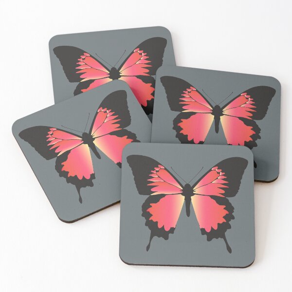 Item preview, Arte digital de mariposa roja | Melanie Jensen Ilustraciones designed and sold by Melanie Jensen.