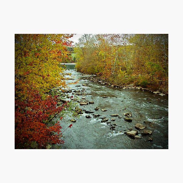 Item preview, Perkiomen Creek in Autumn designed and sold by MotherNature.