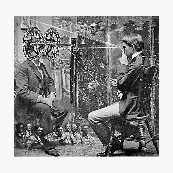 Marinetti's Interrogation about War Crimes. Photographic Print
