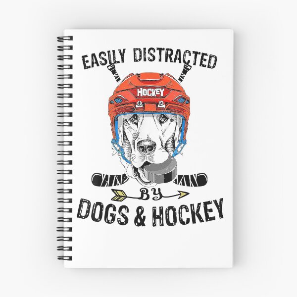 Item preview, Easily Distracted By Dogs And Hockey designed and sold by iBestSellings.