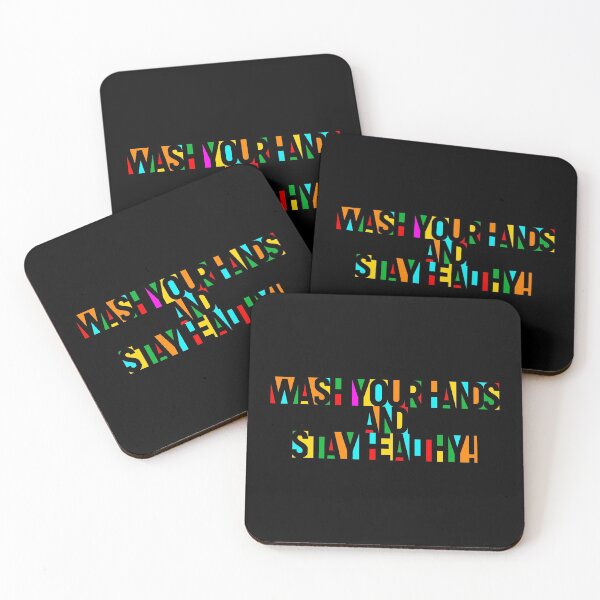 Item preview, Wash your Hands and Stay Healthy! – Multicolor - Fight the Epidemic designed and sold by Hell-Prints.