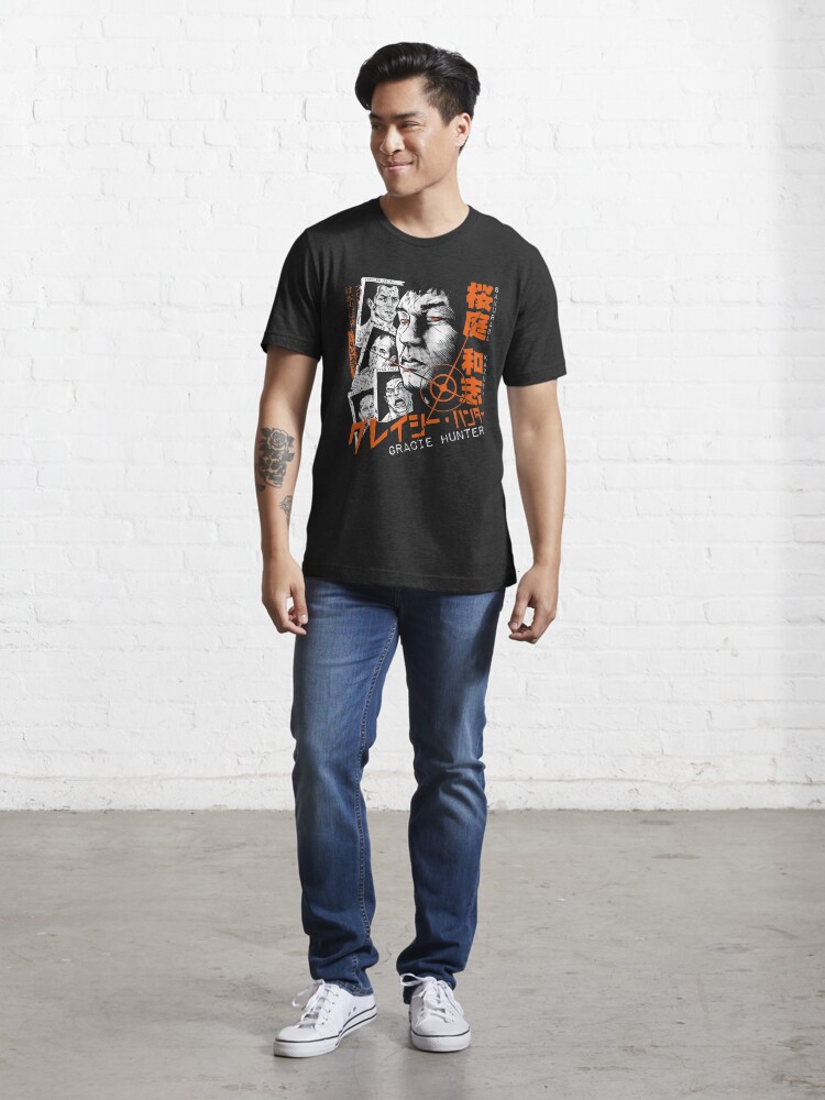 Alternate view of Sakuraba The Gracie Hunter Essential T-Shirt