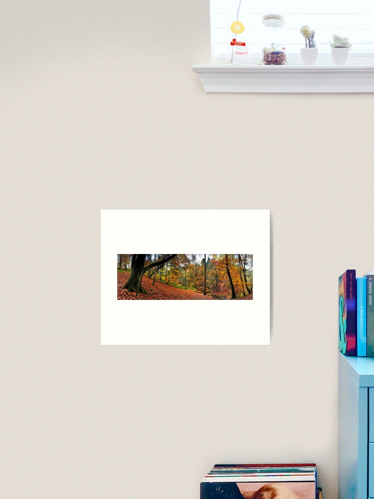 Thumbnail 2 of 3, Art Print, Autumn in Sunnydale designed and sold by sjbowen.