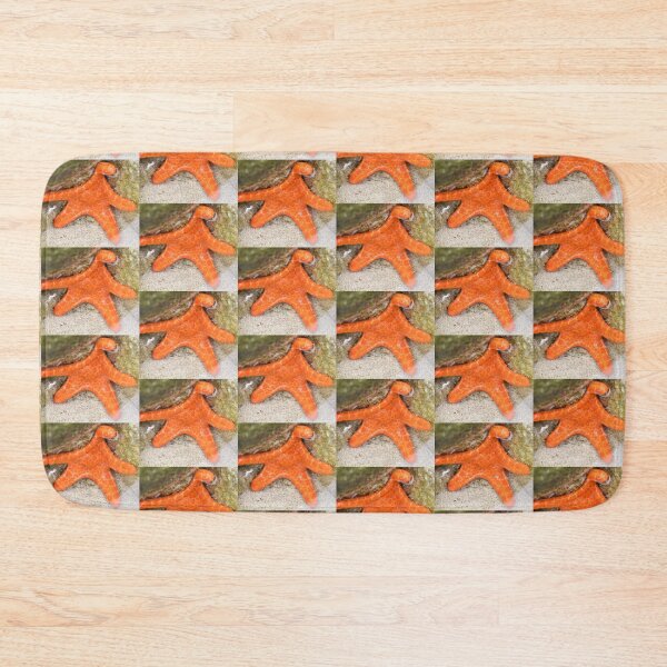 Item preview, Five Arms Form the Star on this Bright Orange Starfish designed and sold by imaginethis.