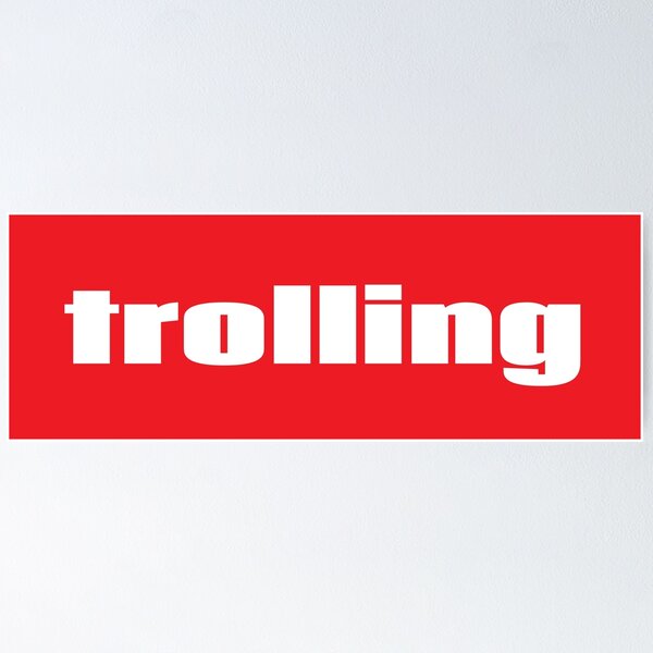 Internet Troll Definition, Funny Troll Joke Poster for Sale by  AloraDawnEve