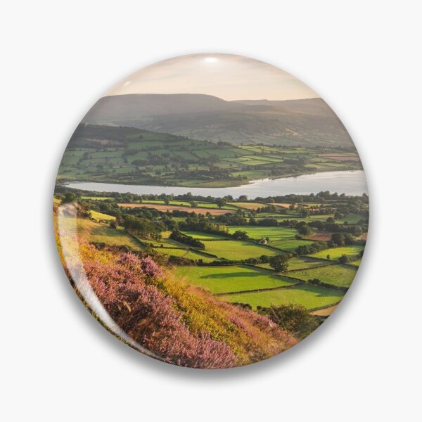 Item preview, Llangorse Lake from Mynydd Llangorse designed and sold by Dan Santillo.