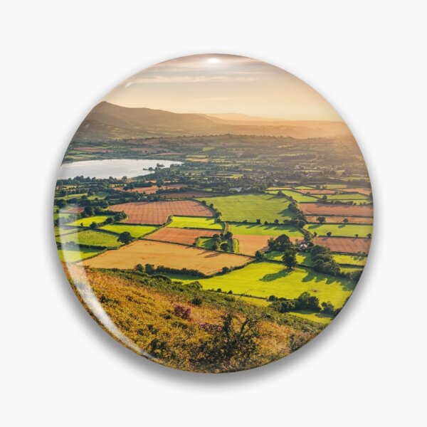 Item preview, Llangorse Lake from Mynydd Llangorse designed and sold by Dan Santillo.