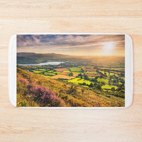 Item preview, Llangorse Lake from Mynydd Llangorse designed and sold by Dan Santillo.