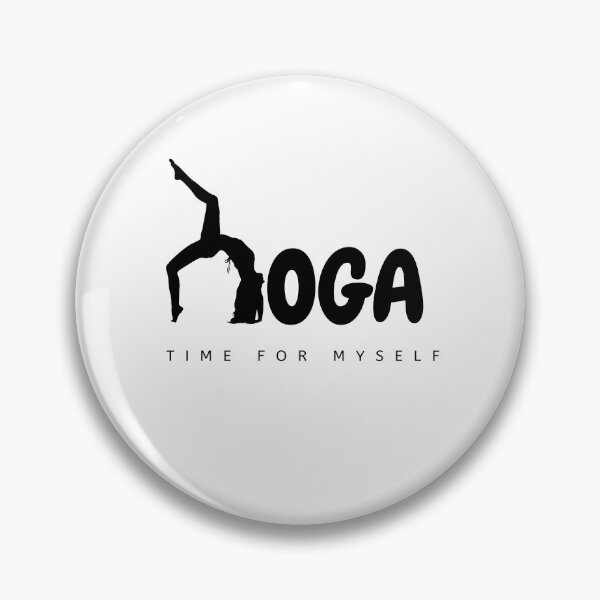 Item preview, Yoga Time for Myself (bl) designed and sold by Puji Designs.