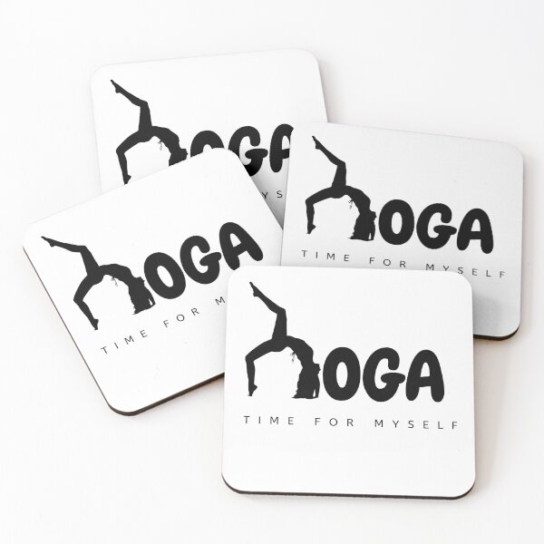 Item preview, Yoga Time for Myself (bl) designed and sold by Puji Designs.