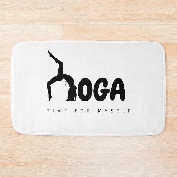 Item preview, Yoga Time for Myself (bl) designed and sold by Puji Designs.