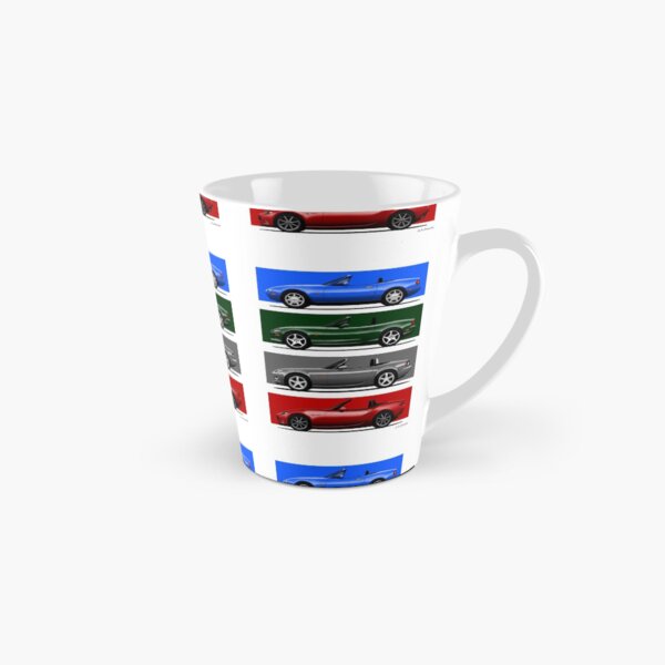 Item preview, The four generations of the classic roadster convertible sports car in their iconic colors designed and sold by designjaag.