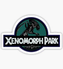 Xenomorph Park Sticker