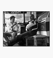 Coffee & Conversation Photographic Print