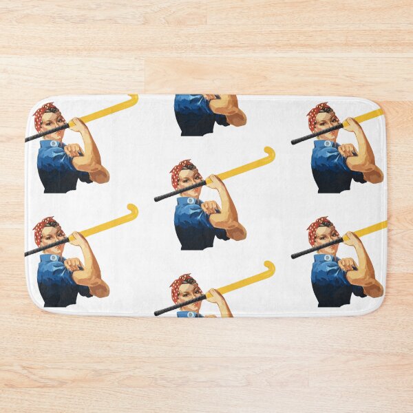 Item preview, We Can Do It! Field Hockey! designed and sold by 7tee.