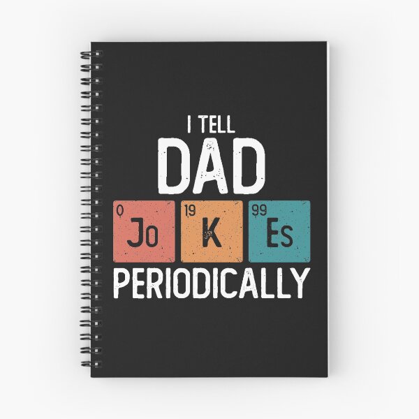 Item preview, I Tell Dad Jokes Periodically Funny Father's Day Gift Science Pun Vintage Chemistry Periodical Table Chart  designed and sold by alenaz.