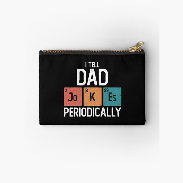 Item preview, I Tell Dad Jokes Periodically Funny Father's Day Gift Science Pun Vintage Chemistry Periodical Table Chart  designed and sold by alenaz.
