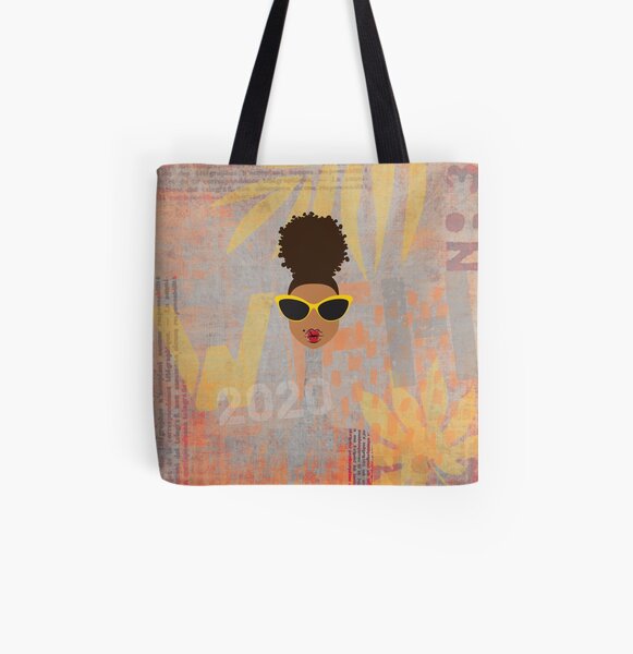 #WFH All Over Print Tote Bag