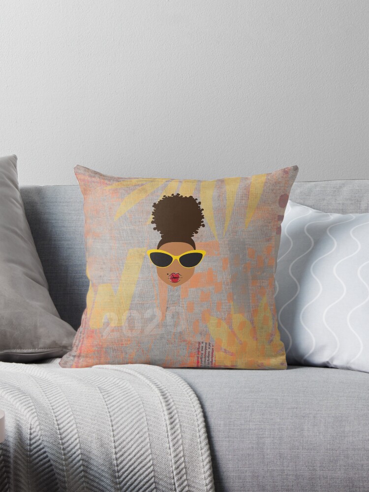 Thumbnail 1 of 4, Pillow, #WFH designed and sold by 6256design.