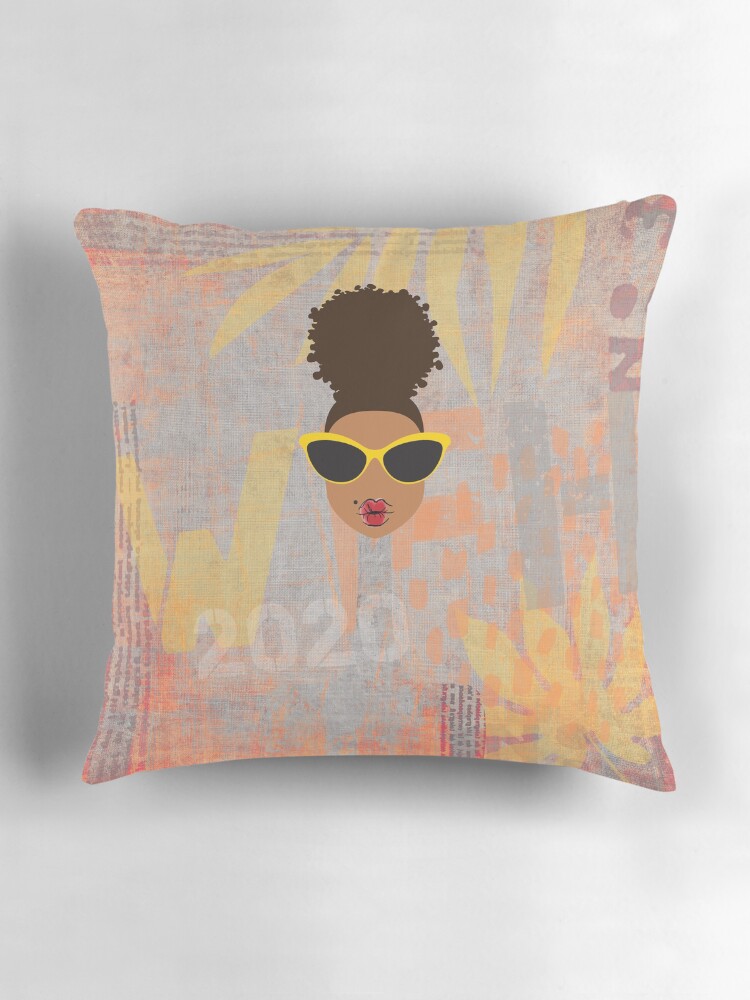 Thumbnail 3 of 4, Pillow, #WFH designed and sold by 6256design.