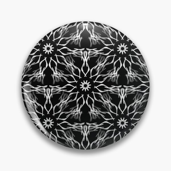 Item preview, Black and white mandala designed and sold by iRenza.