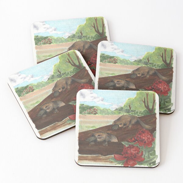 Item preview, Platypus & Waratah designed and sold by ddanyen.