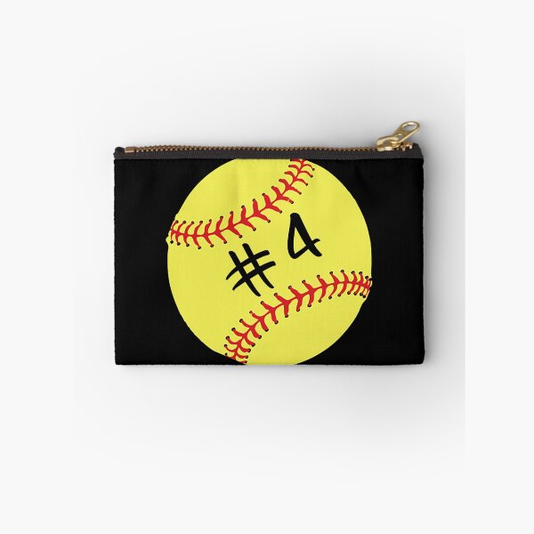 Item preview, Softball Player Back No Number 4 #4Ball Sport Sticker Gift designed and sold by theshirtinator.