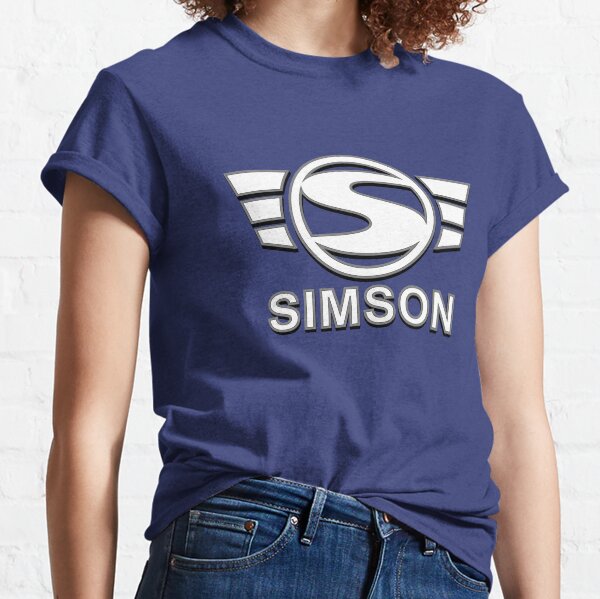Simson Logo 3D Spezial (weiß) Classic T-Shirt