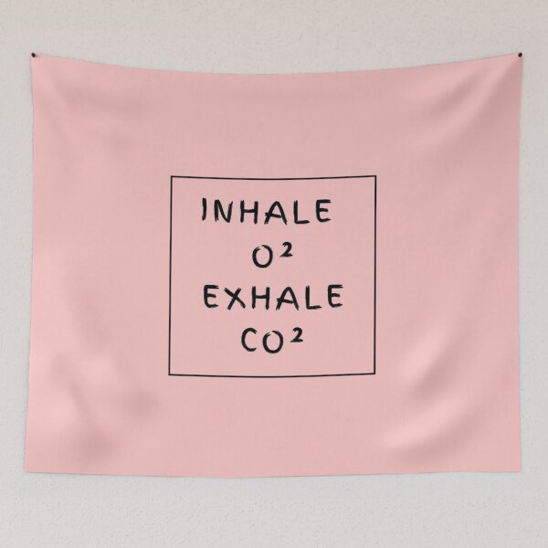 Item preview, Inhale O2, Exhale CO2 designed and sold by Vishal Varma.