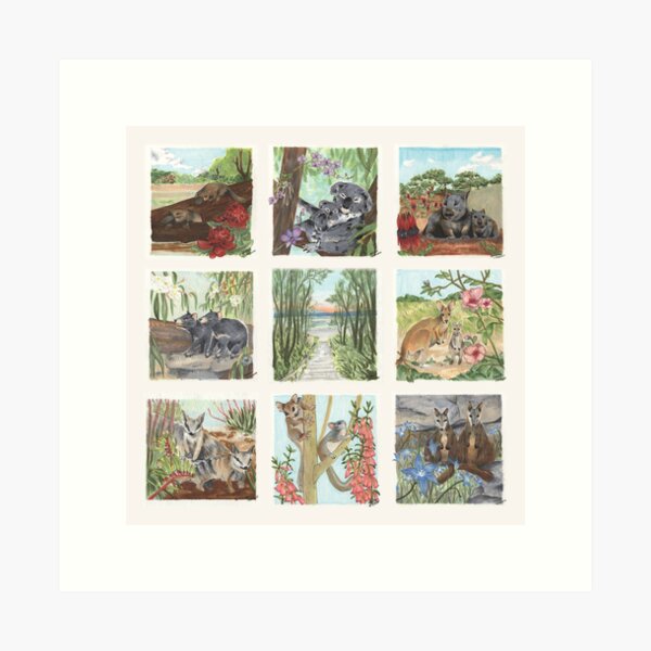 Item preview, States and Territories of Australia designed and sold by ddanyen.