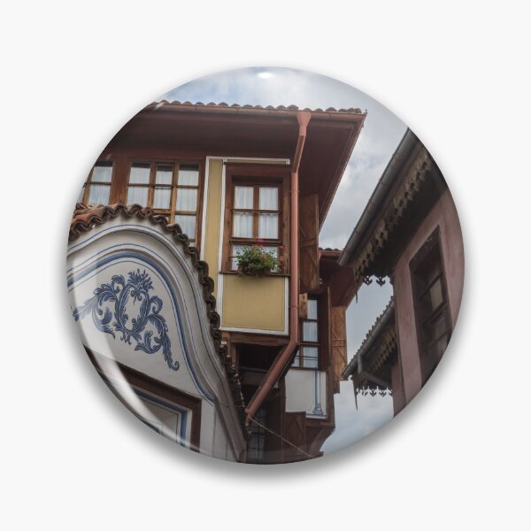 Item preview, Old Town Plovdiv - Kissing Houses and a Fab Gate designed and sold by Georgia Mizuleva.