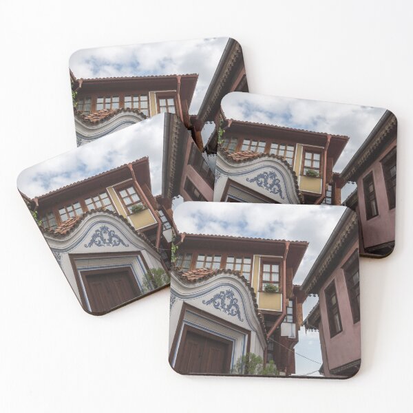 Item preview, Old Town Plovdiv - Kissing Houses and a Fab Gate designed and sold by Georgia Mizuleva.