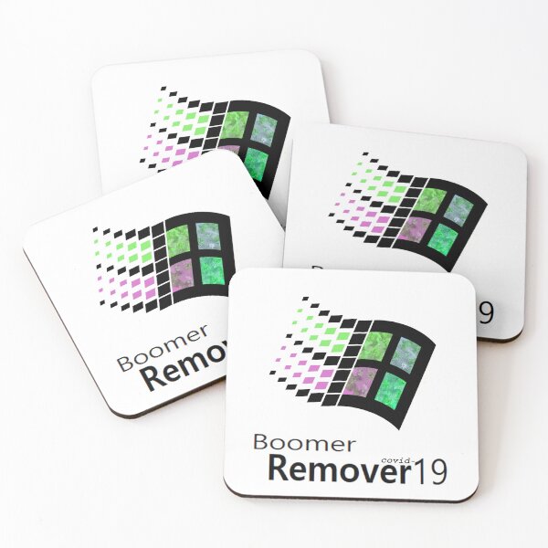 Item preview, boomer remover covid-19 coronavirus shirt designed and sold by zanzabar.