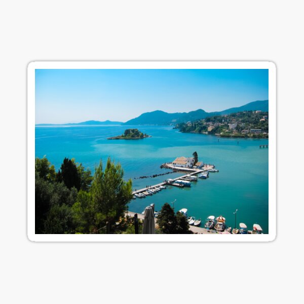 Kanoni - Corfu Sticker