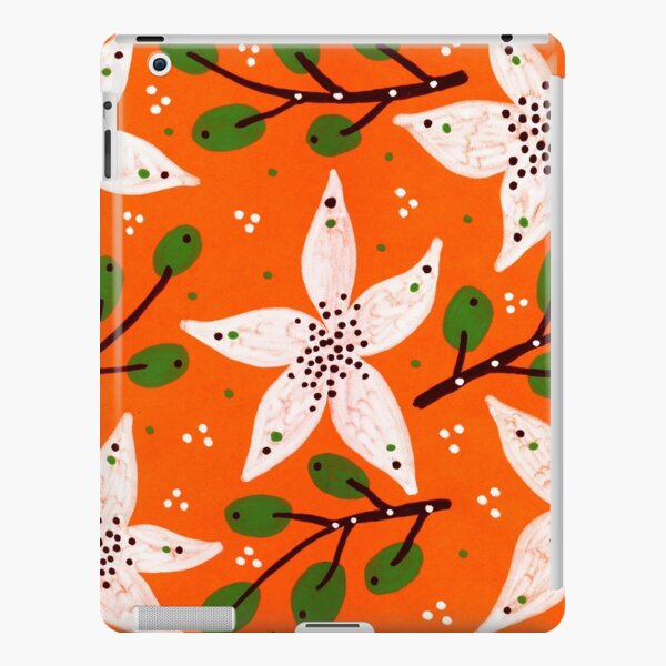 Orange bloom and willow iPad Snap Case