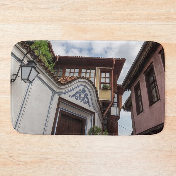 Item preview, Old Town Plovdiv - Kissing Houses and a Fab Gate designed and sold by Georgia Mizuleva.