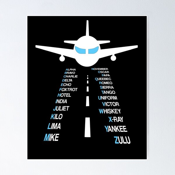 Item preview, Phonetic Alphabet Pilot Cadet Airplane Gift designed and sold by theshirtinator.