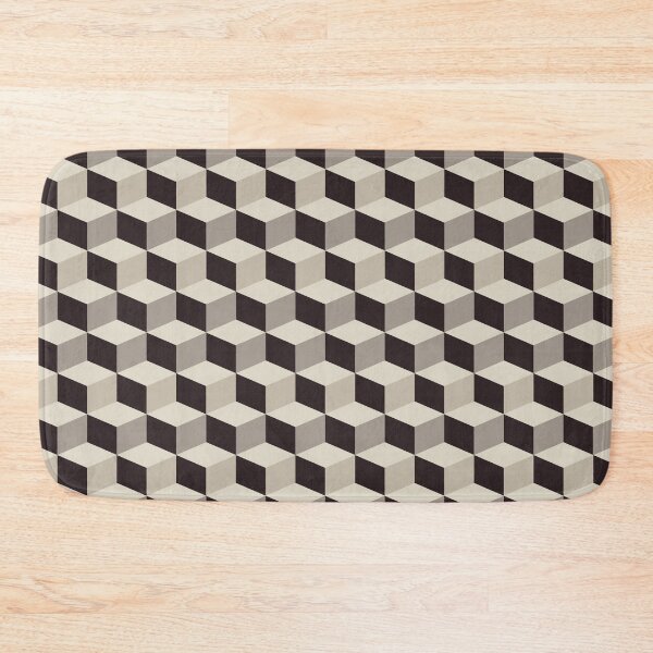 Item preview, Made you look - Geometric pattern (cube) designed and sold by MadeByNorthern.