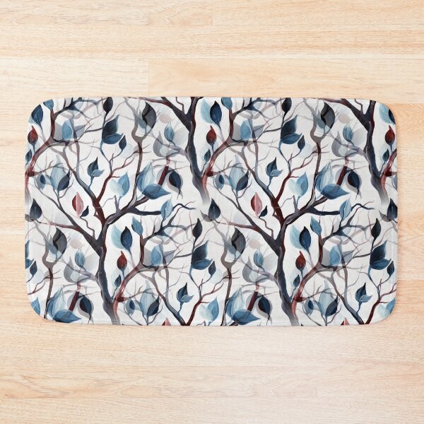 Item preview, Realm of Blue Foliage in Watercolor designed and sold by Nisuris.