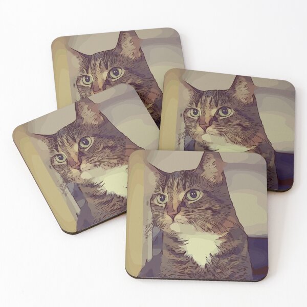 Item preview, Cute Cat Sketch designed and sold by playloud.