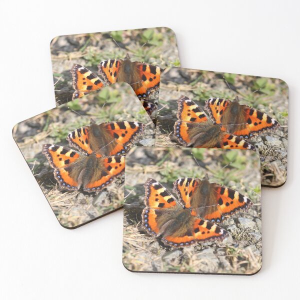 Item preview, Small tortoiseshell butterflies designed and sold by GreyFeatherPhot.