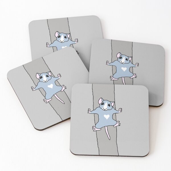Item preview, Off-width climber rat cartoon designed and sold by mindgoop.