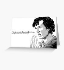 A Study in Type Greeting Card