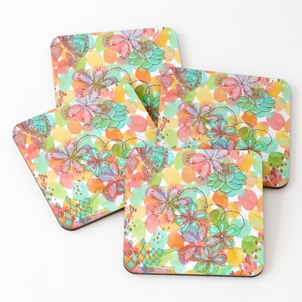 Item preview, Multicolored Floral Explosion designed and sold by Amandeen.