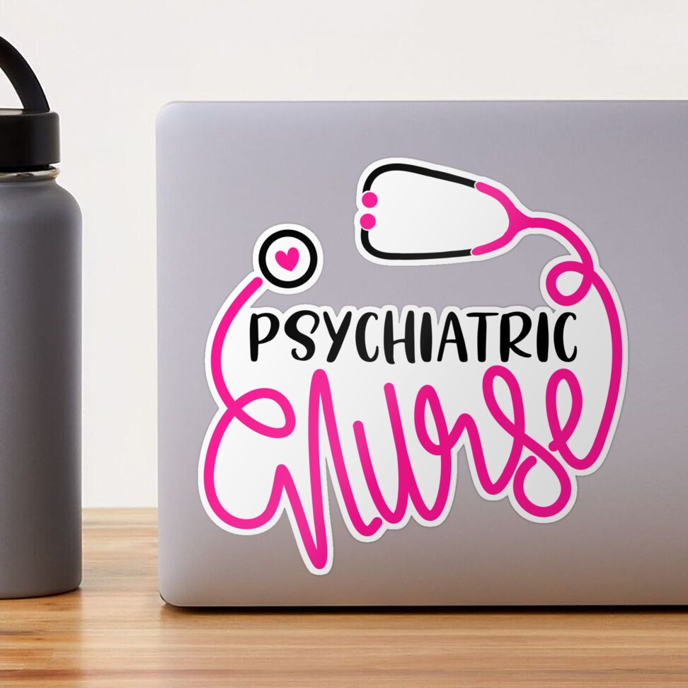 Mental Health Nursing-Not for Wimps+Nurse Cap/Pink Magnet, Zazzle