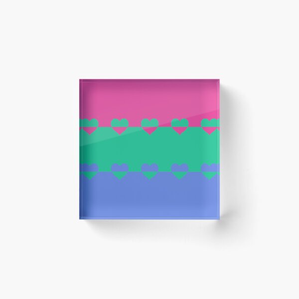 Item preview, LGBTQ Flag with Hearts v1 - Polysexual designed and sold by Sarinilli.