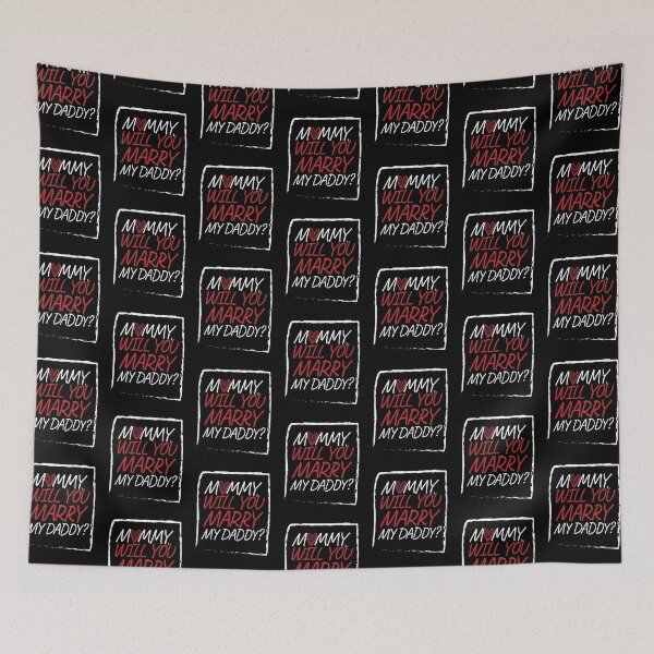Item preview, Mommy Will You Marry Daddy Marriage love designed and sold by MooonTees.