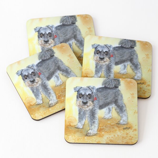 Item preview, Darcey - Miniature Schnauzer designed and sold by Double Dutch Designs.