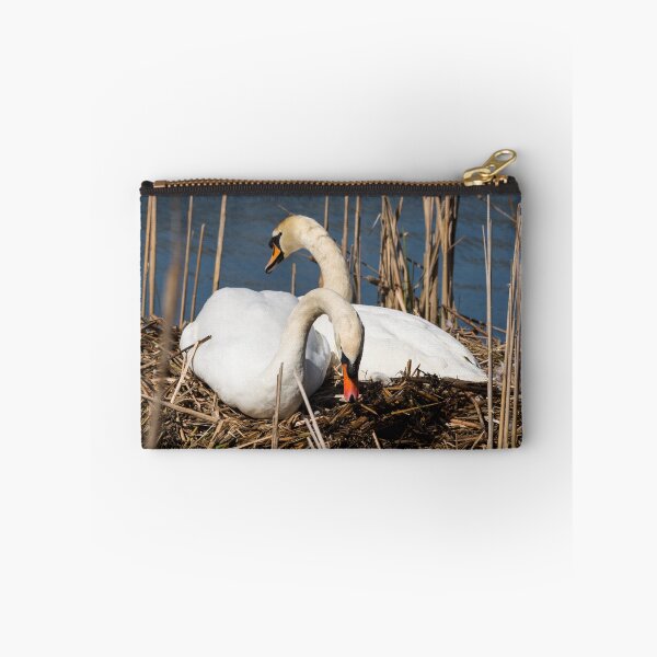 Item preview, MUTE SWANS NEST BUILDING designed and sold by AndyAchilleos.